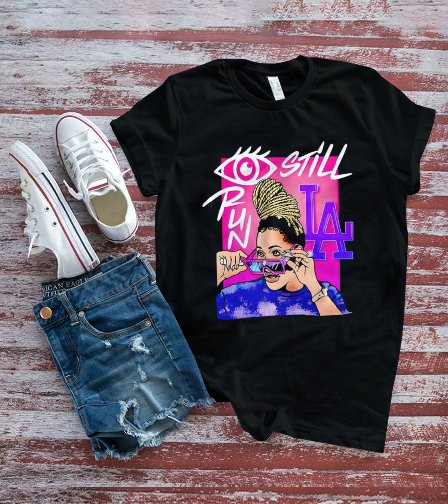 Baddies Still Run LA Cartoon T-Shirt
