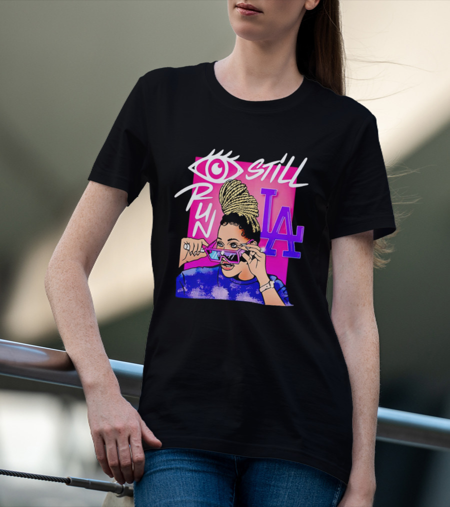 Baddies Still Run LA Cartoon T-Shirt