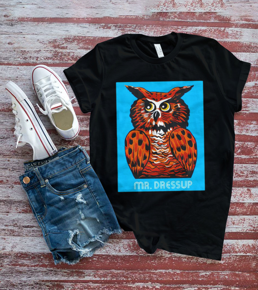 Craig Baird Mr Dressup Owl Retro T-Shirt