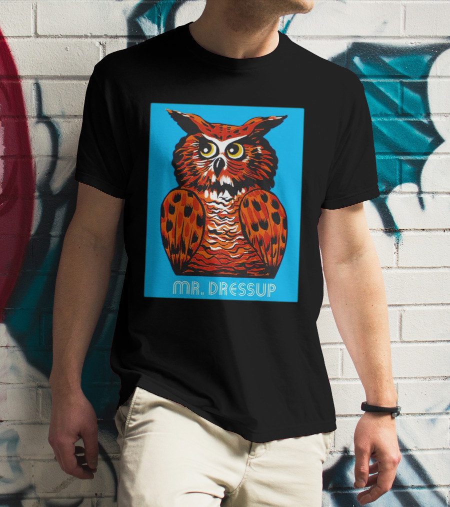 Craig Baird Mr Dressup Owl Retro T-Shirt