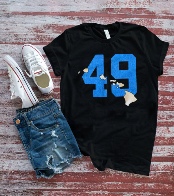 Frankie Luvu 49 Carolina Panthers Hawaii Islands T-Shirt