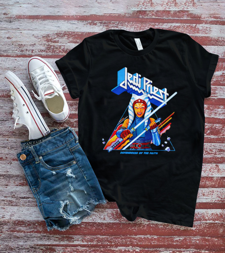 Jedi Priest Ahsoka Tano Defendress Of The Faith T-Shirt