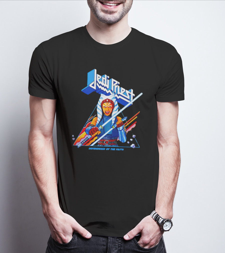 Jedi Priest Ahsoka Tano Defendress Of The Faith T-Shirt
