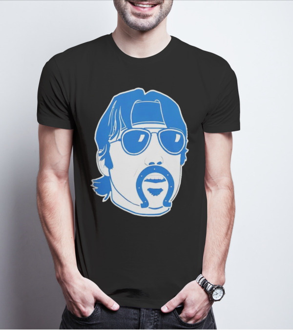 Gardner Minshew Indianapolis Colts Face Horseshoe Sunglasses Hat T-Shirt