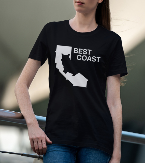 Hayley Williams Best Coast California Cat T-Shirt