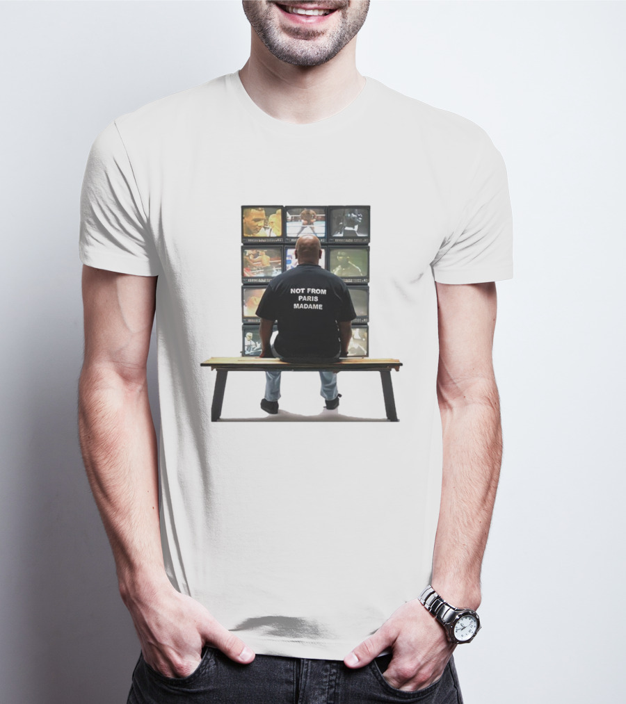 Not From Paris Madame Mike Tyson Boxing TV Monitors T-Shirt