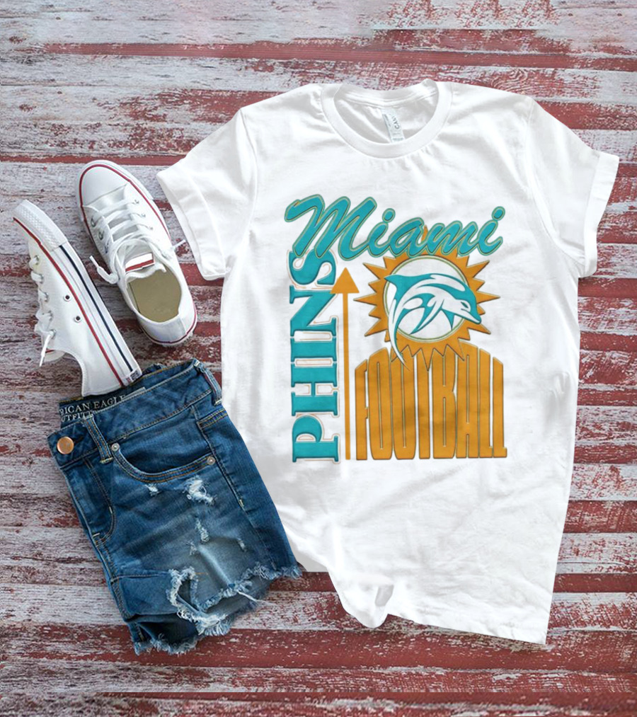 Miami Dolphins Phins Football T-Shirt