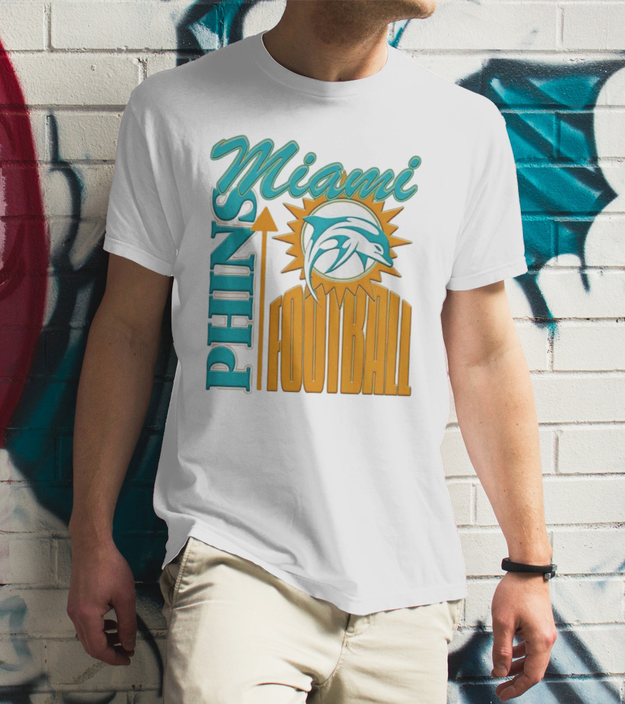 Miami Dolphins Phins Football T-Shirt