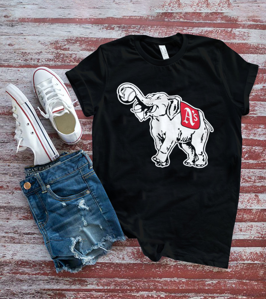 Philadelphia Athletics A's Elephant T-Shirt