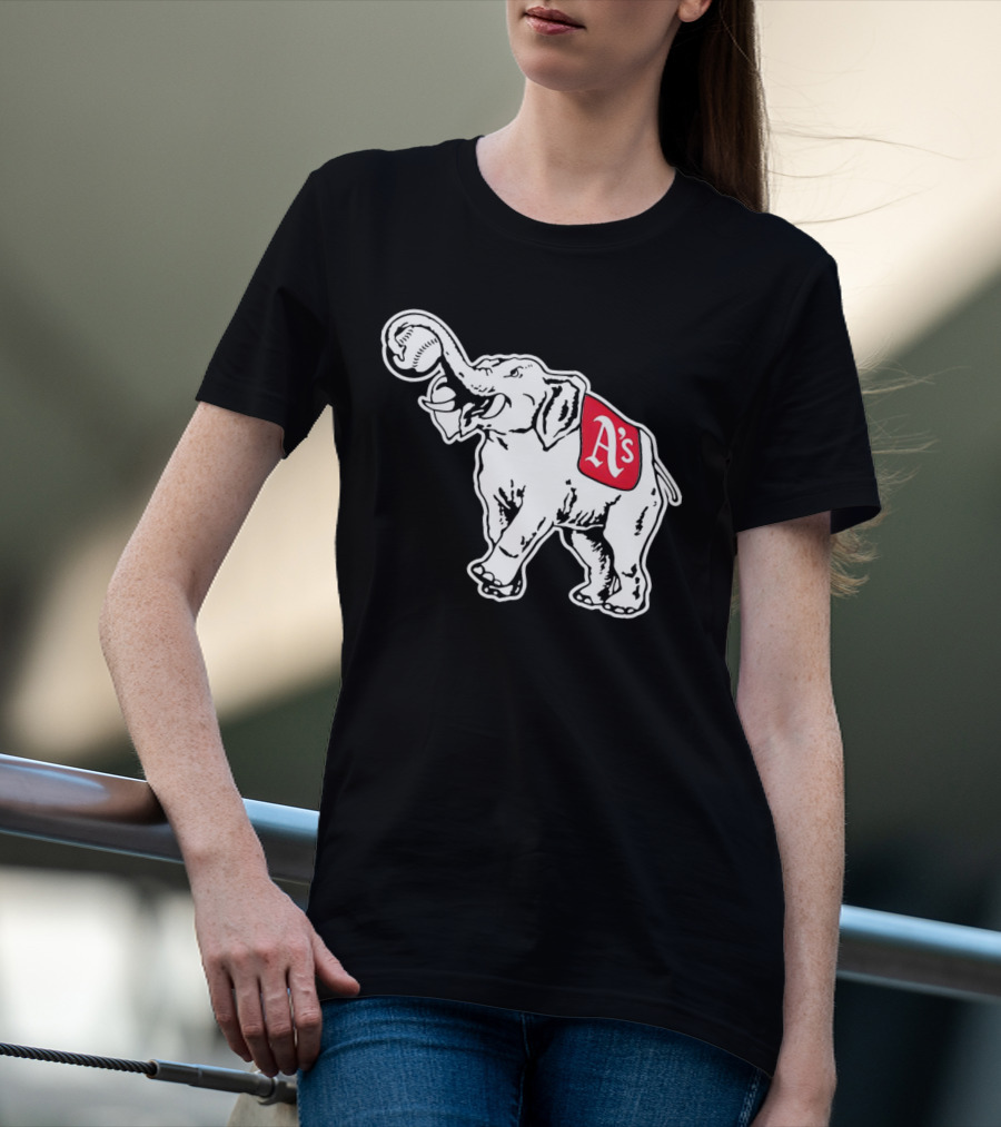 Philadelphia Athletics A's Elephant T-Shirt