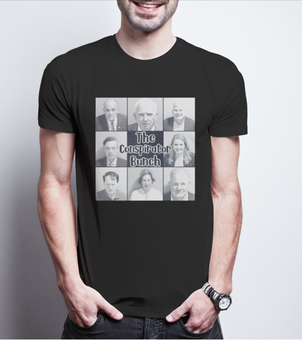 Rudy Giuliani The Conspirator Bunch Parody Grid T-Shirt