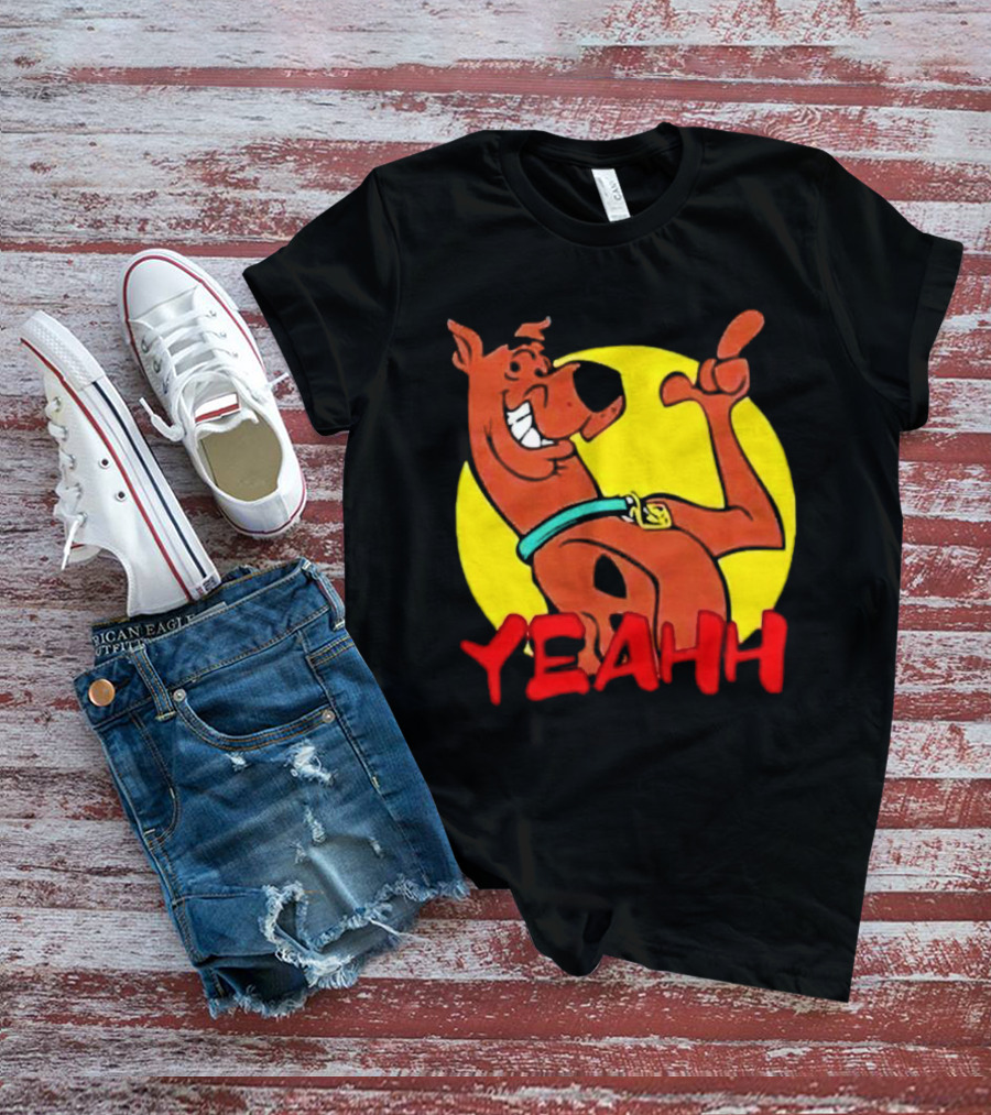 Scooby Yeahh Cartoon Iconic Pose T-Shirt