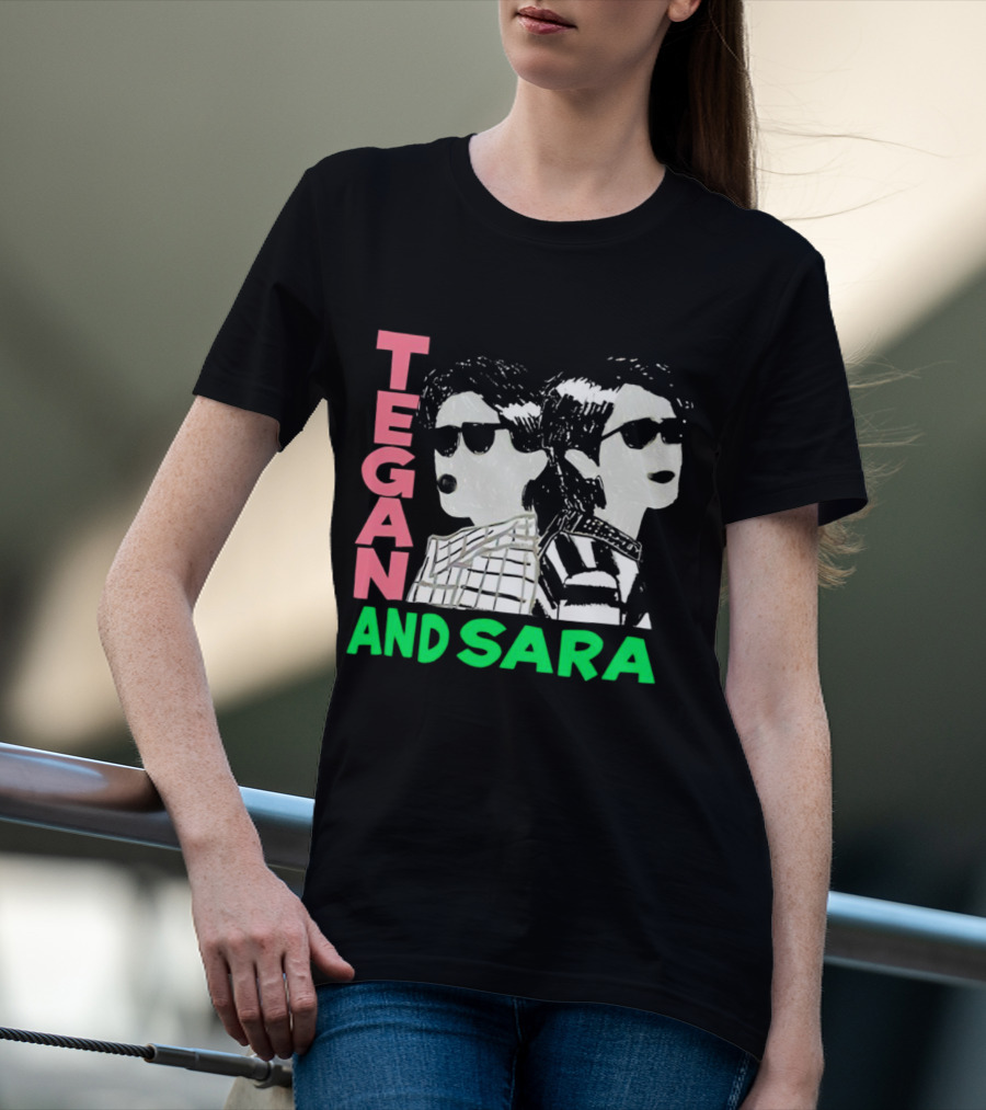 Tegan And Sara Duo Pop T-Shirt