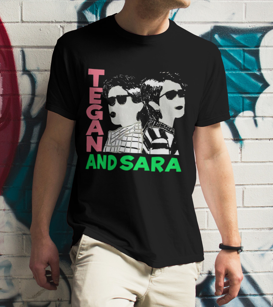 Tegan And Sara Duo Pop T-Shirt