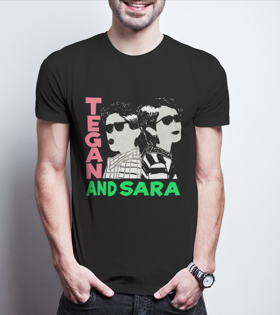 Tegan And Sara Duo Pop T-Shirt