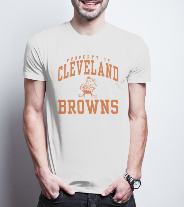 Property Of Cleveland Browns Football Mascot Classic T-Shirt
