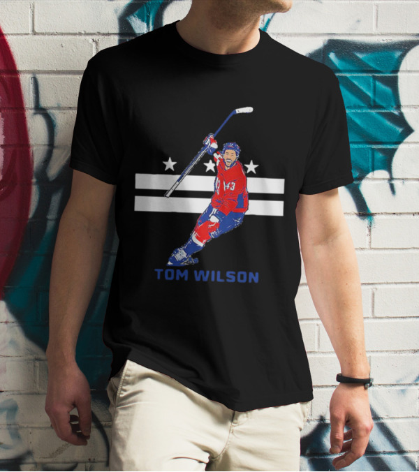 Tom Wilson Washington Capitals City Star T-Shirt