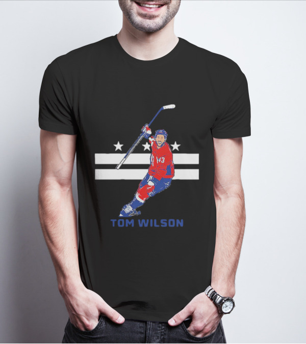 Tom Wilson Washington Capitals City Star T-Shirt