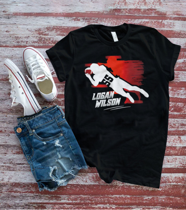 Logan Wilson NFL Diving Catch Cincinnati Bengals 55 T-Shirt