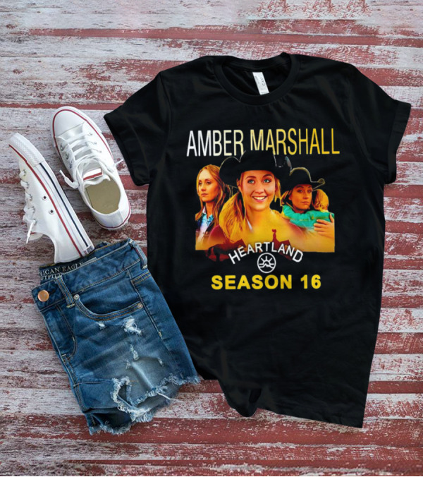 Amber Marshall Heartland Season 16 Ranch Scenes T-Shirt