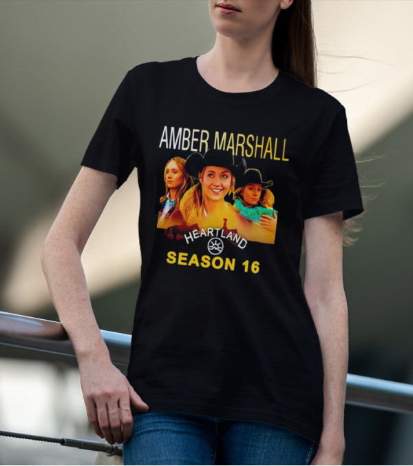 Amber Marshall Heartland Season 16 Ranch Scenes T-Shirt