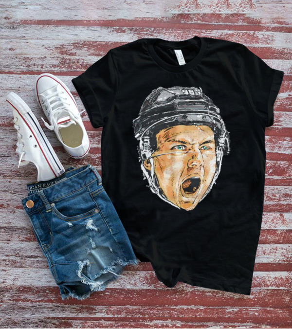 Connor Bedard Chicago Scream Hockey Helmet Sports Icon 98 T-Shirt