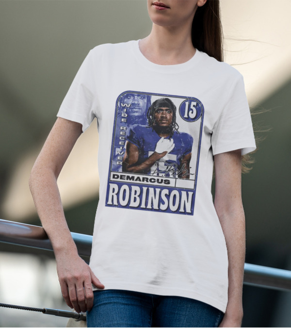 Demarcus Robinson Wide Receiver 15 Los Angeles R Card T-Shirt