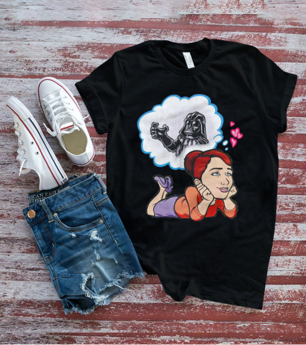 Darth Vader Use The Force Please Dreaming Hearts T-Shirt