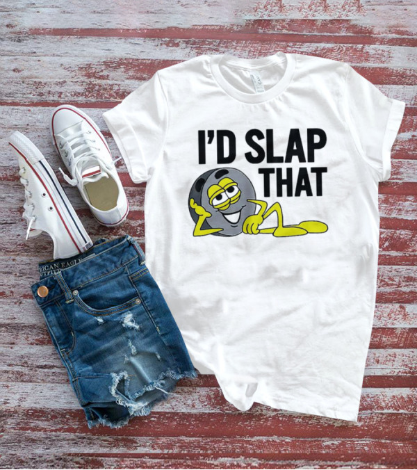 I’d Slap That Smiling Emoji Leaning With Sunglasses T-Shirt