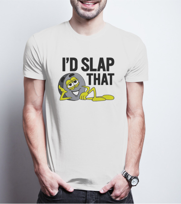 I’d Slap That Smiling Emoji Leaning With Sunglasses T-Shirt
