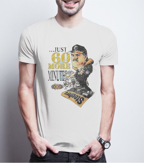 Pittsburgh Steelers Just 60 More Minutes Steelers Coach T-Shirt