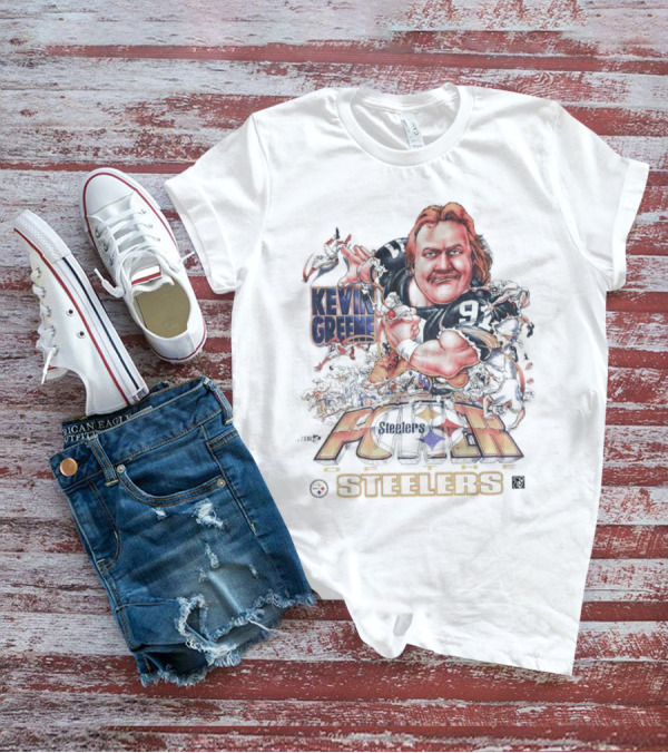 Kevin Greene Pittsburgh Steelers Caricature POWER Steelers T-Shirt