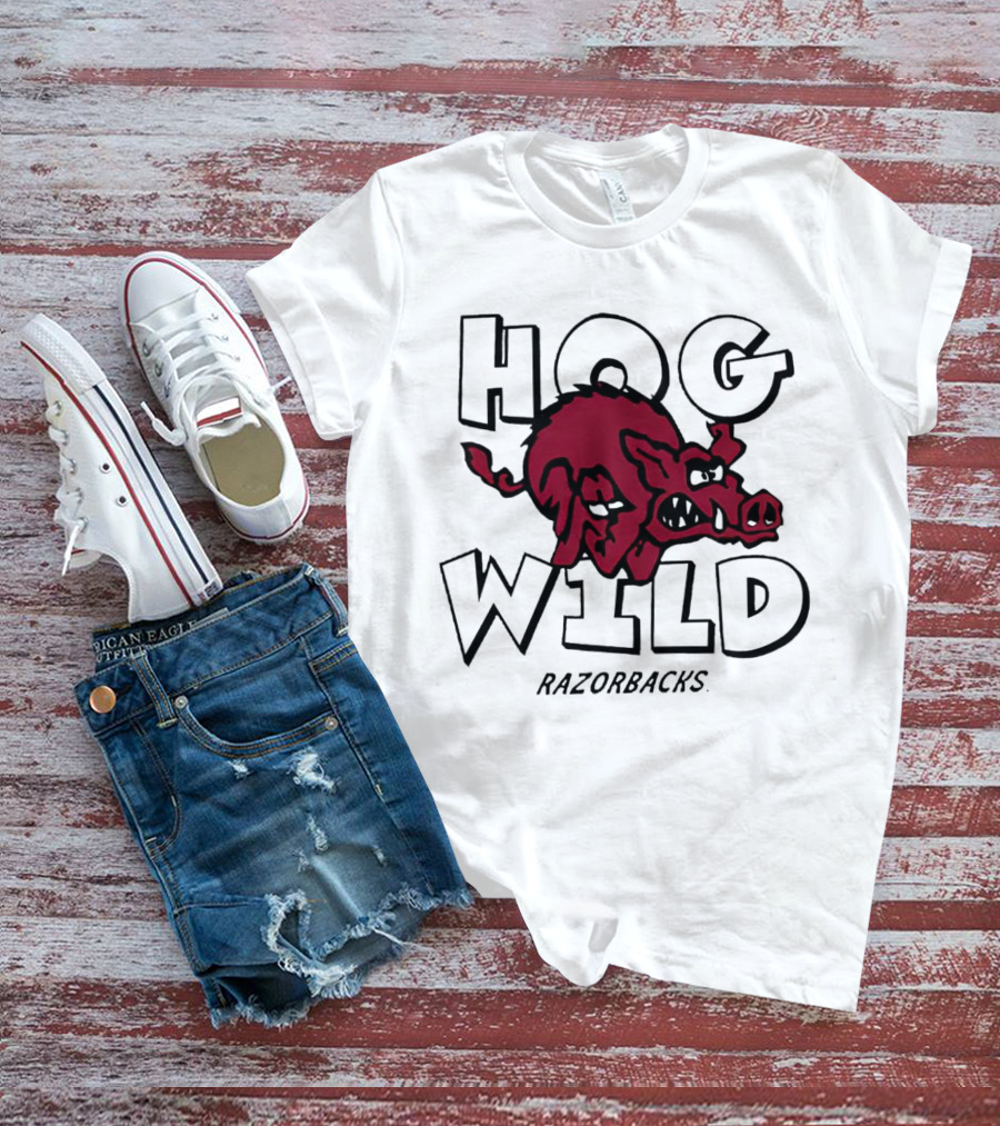 Hog Wild Razorbacks T-Shirt
