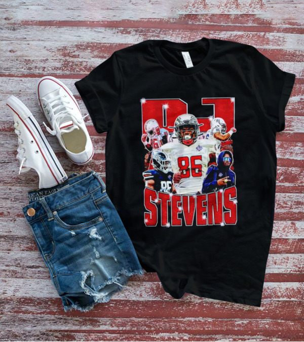 DJ Stevens 86 Football Vintage Jackson State Tigers T-Shirt