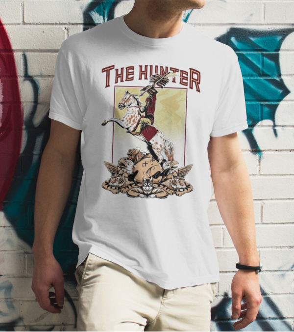Florida State Seminoles The Hunter Spear Football T-Shirt
