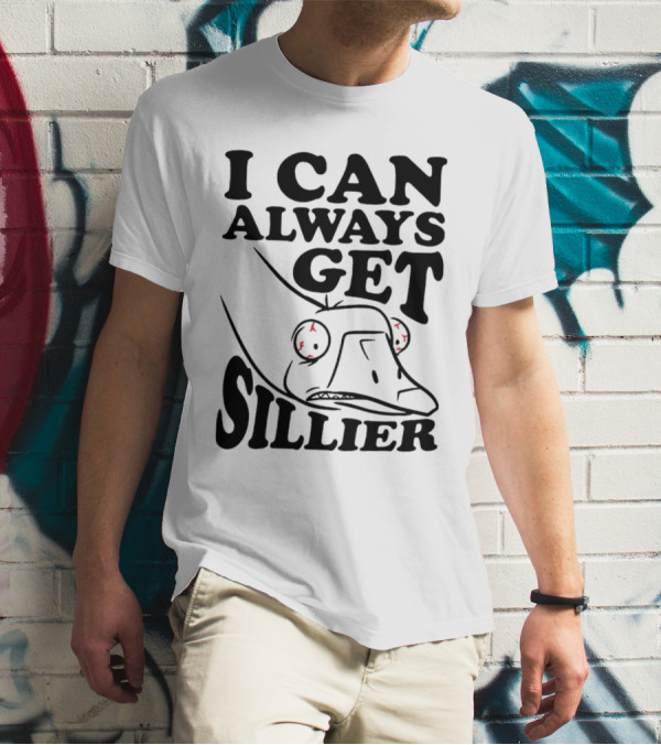 I Can Always Get Sillier Silly Frog With Red Eyes T-Shirt