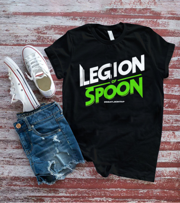 Legion Of Spoon Seattle On Tap Football T-Shirt