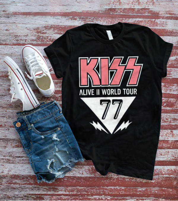 KISS Alive II World Tour 77 T-Shirt