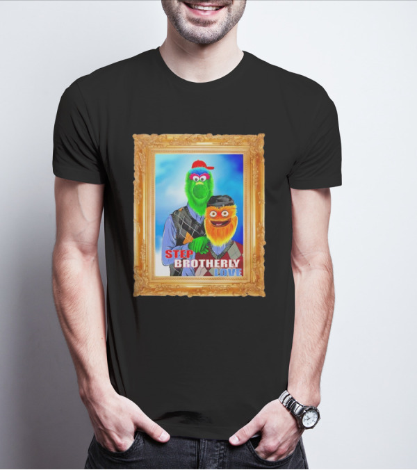 Philly Fuzz Brothers Step Brotherly Love Framed T-Shirt