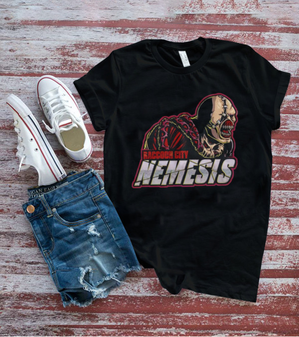 Raccoon City Nemesis Resident Evil 3 Game Character T-Shirt