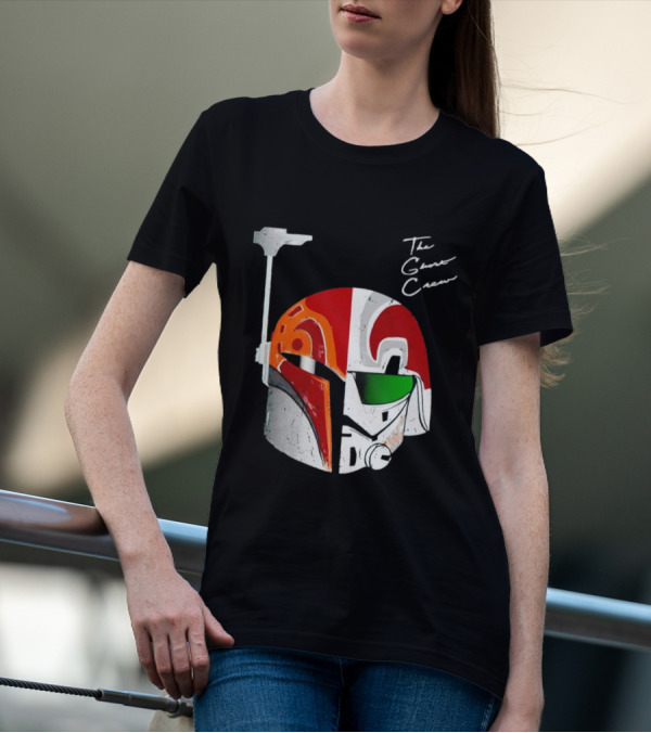 The Ghost Crew Sabine Wren And Ezra Bridger Helmet T-Shirt