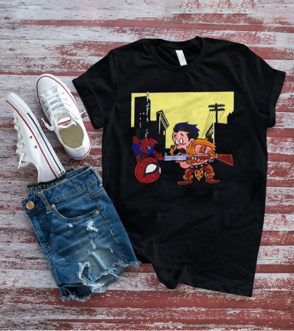 Kraven Fudd Vs. Spider-Man City Showdown T-Shirt