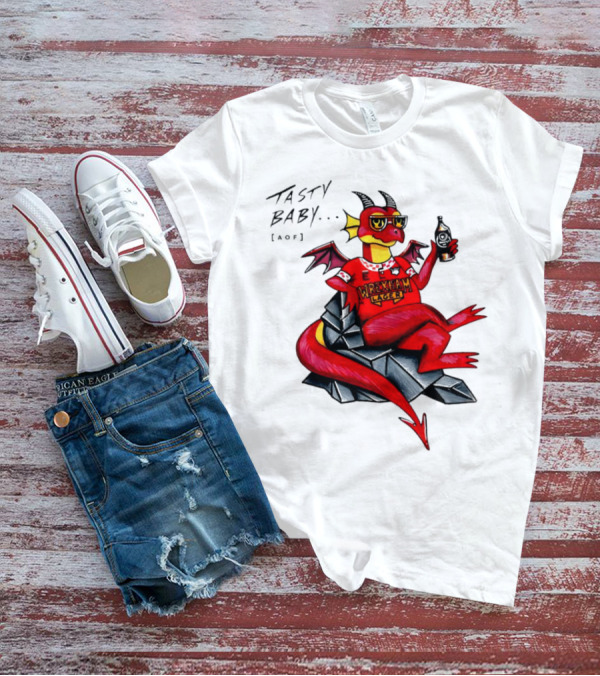 Wrexham Lager Dragon Tasty Baby Cool Style Image T-Shirt