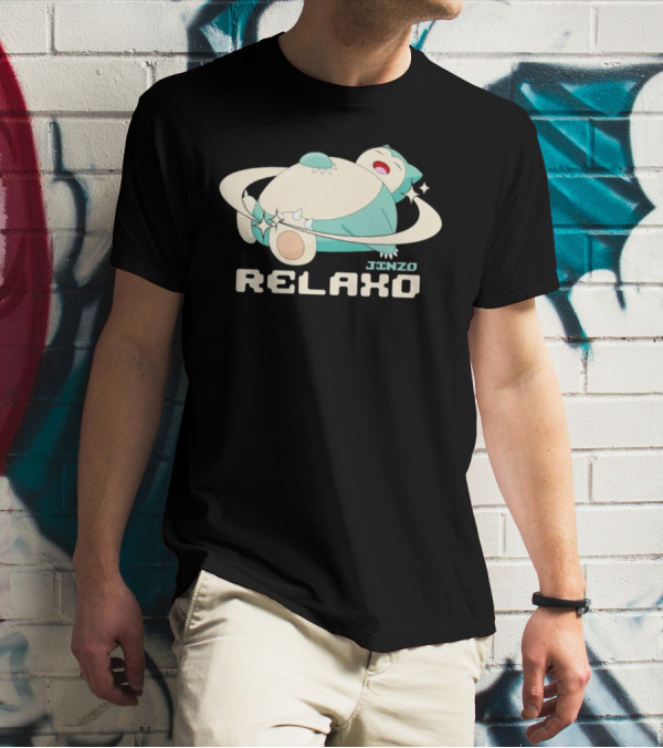 JINZO Relaxo Day Dreamer Pokémon Snorlax Stars T-Shirt