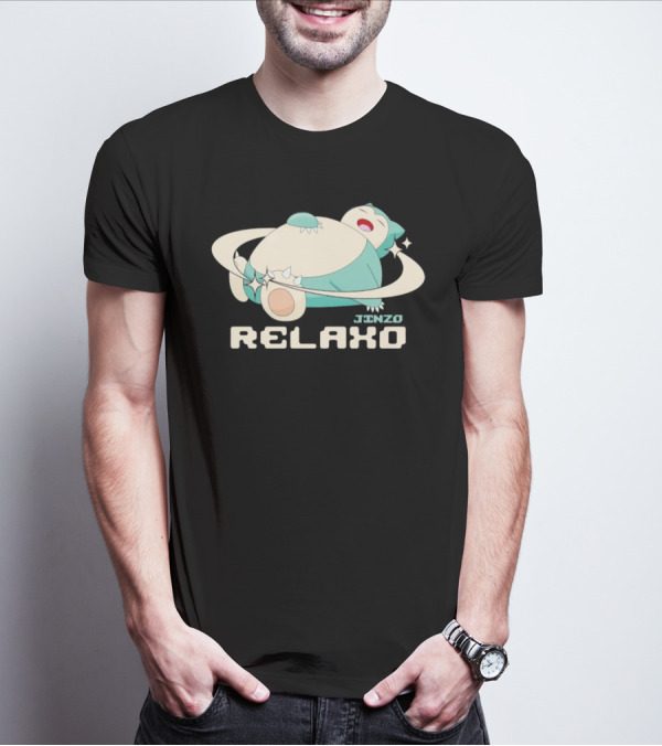 JINZO Relaxo Day Dreamer Pokémon Snorlax Stars T-Shirt