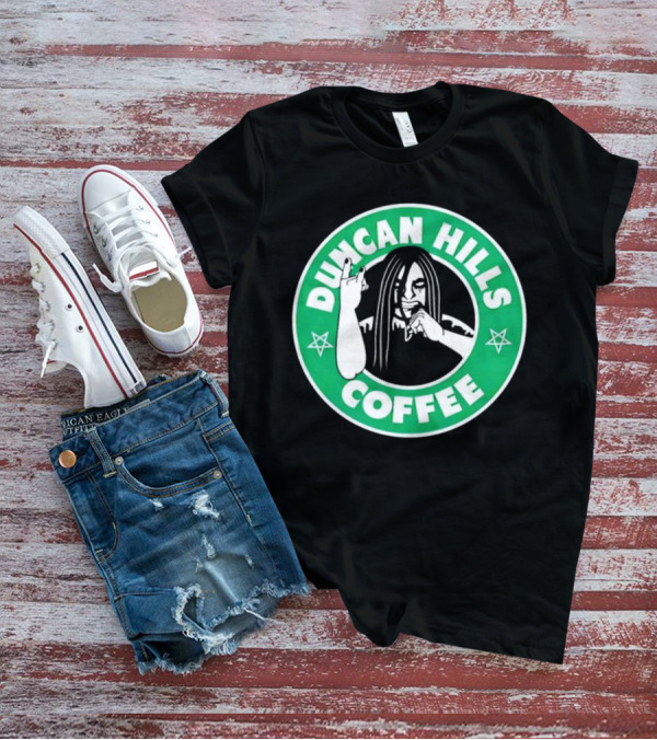 Duncan Hills Coffee Metalocalypse Starbucks Emblem T-Shirt