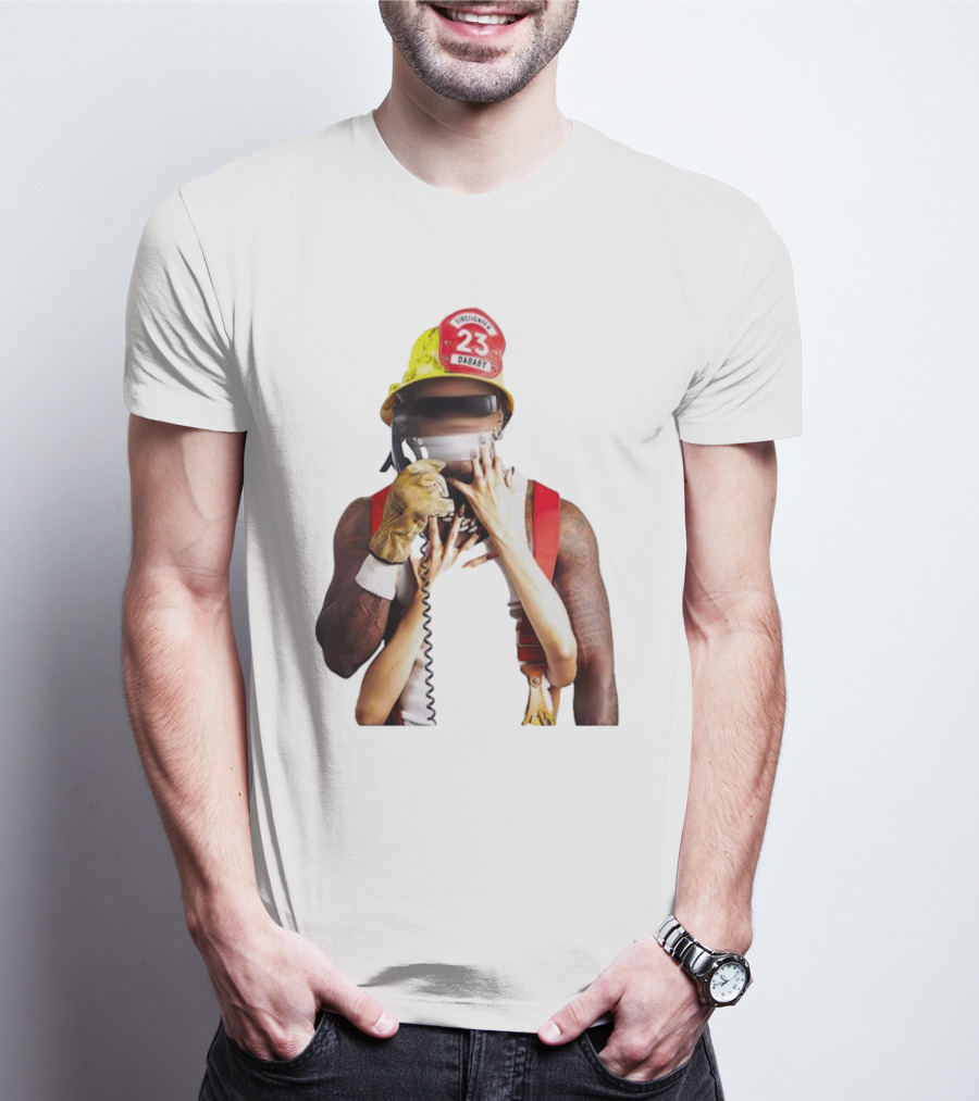 Call Da Fireman 23 DaBaby Firefighter Concept T-Shirt