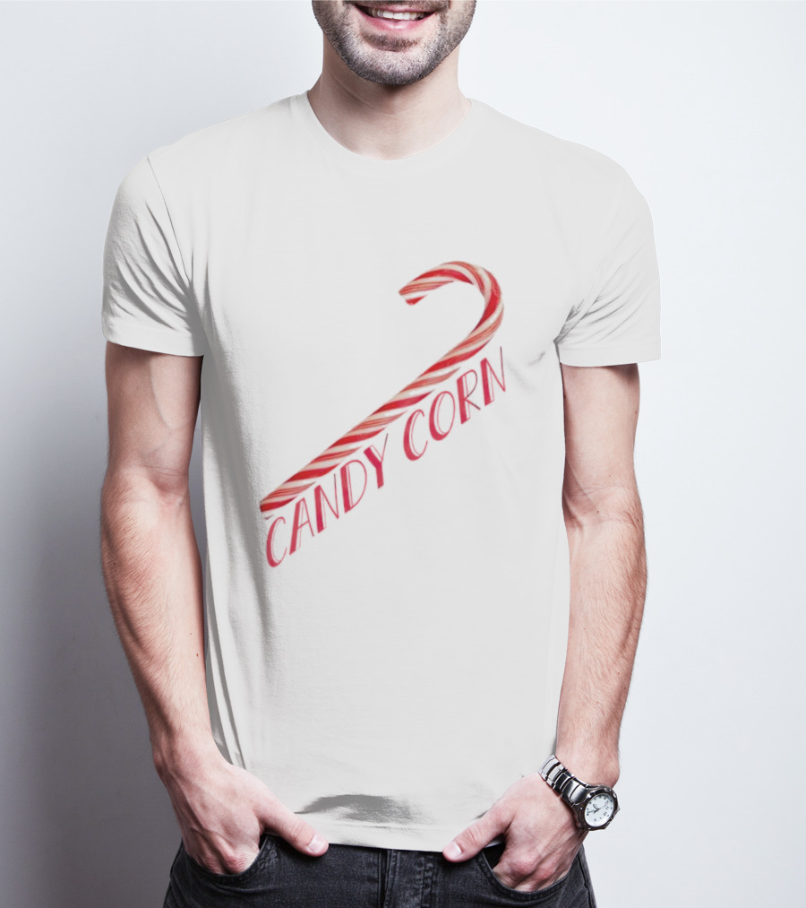 Candy Corn Candy Cane Mischief T-Shirt