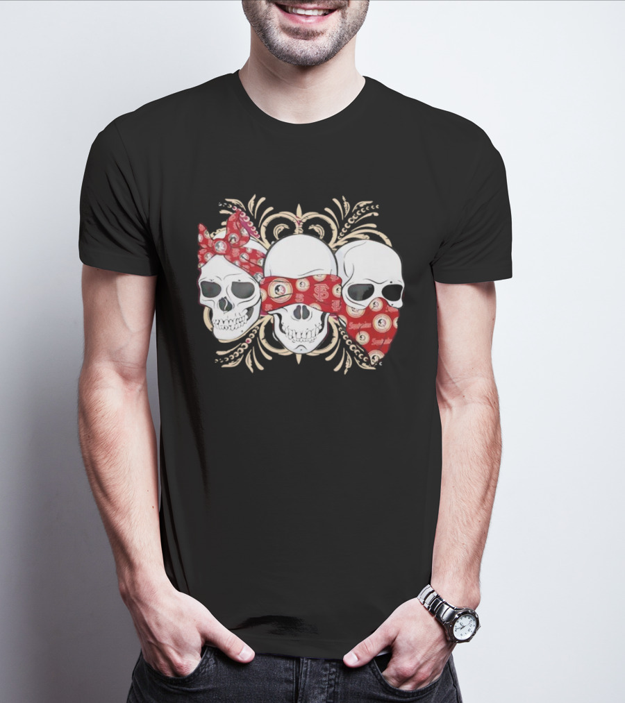 FSU Skull Gang Bandana Trio T-Shirt