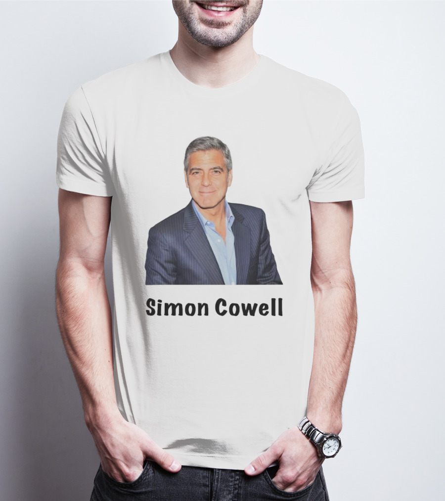 George Clooney Simon Cowell T-Shirt